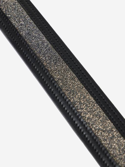 LeMieux Crystal Insert Belt -  Black