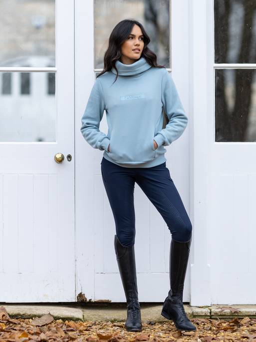 LeMieux Adele Funnel Neck Sweater - Glacier