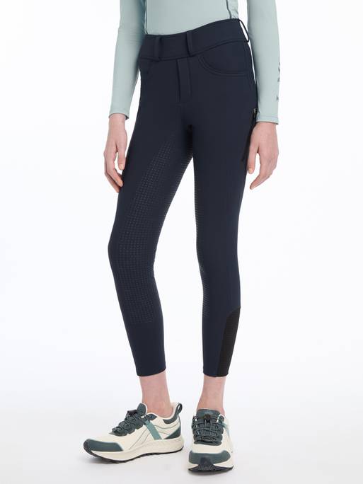 LeMieux Young Rider Ella Winter Breggings - Navy