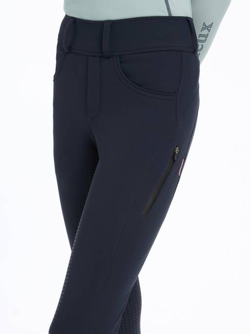 LeMieux Young Rider Ella Winter Breggings - Navy