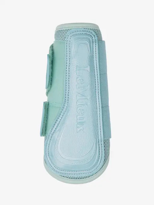 LeMieux Arika Mesh Brushing Boots - Aqua