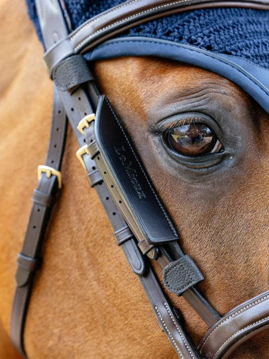 LeMieux Bridle Blinkers - Brown
