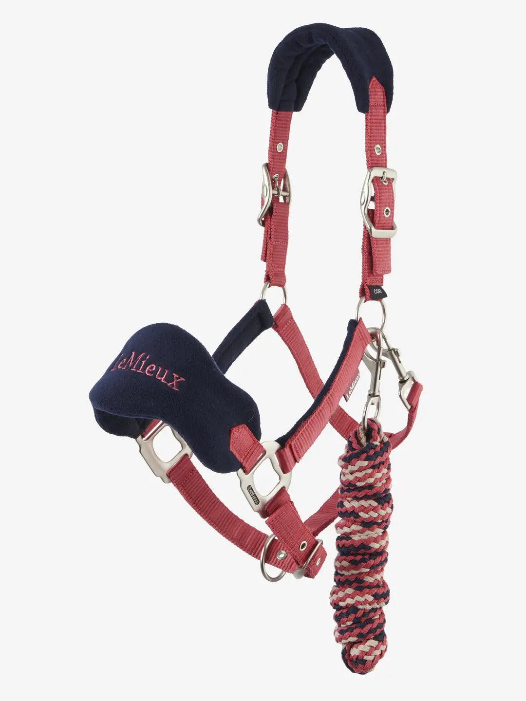 LeMieux Vogue Headcollar & Leadrope -  Cranberry