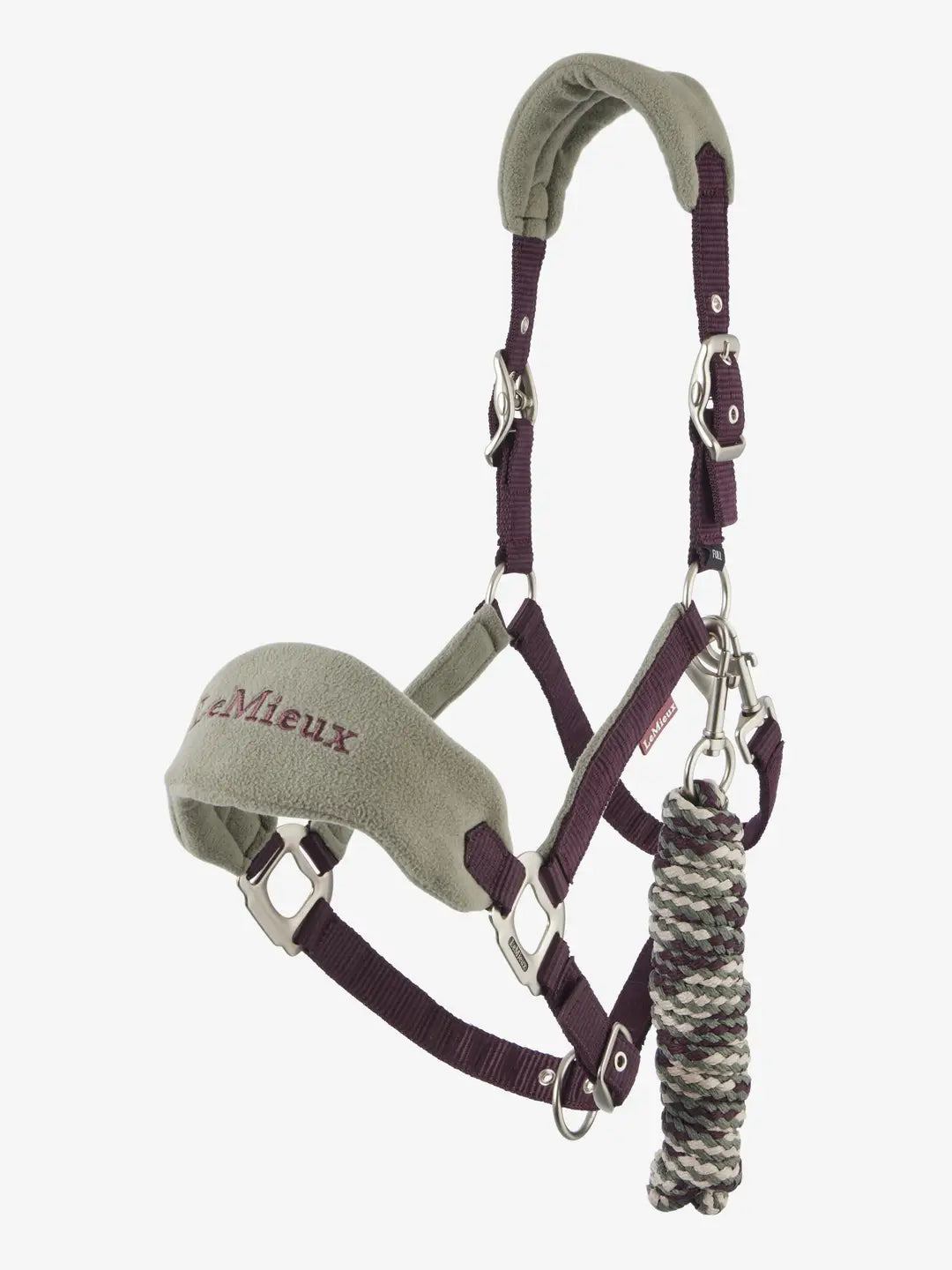 Vogue Headcollar & Leadrope |  Damson