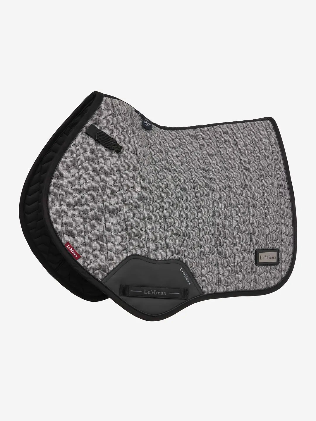 Aspen Close Contact Saddle Pad & Fly Hood - Herringbone