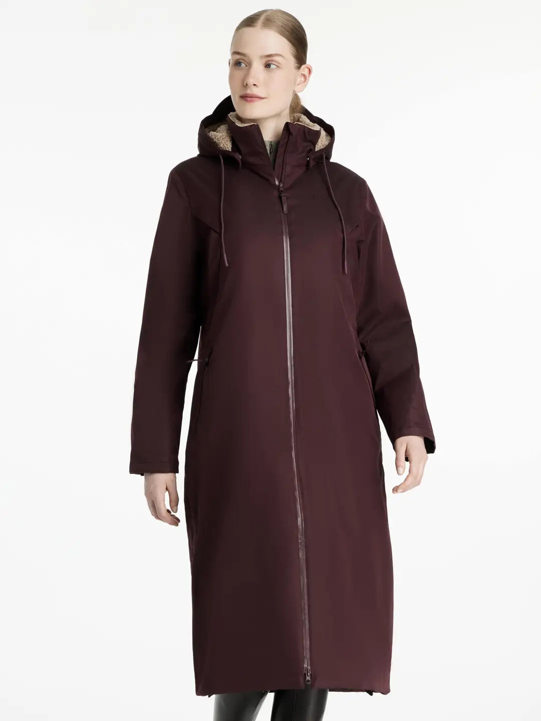 All Elements Coat - Damson