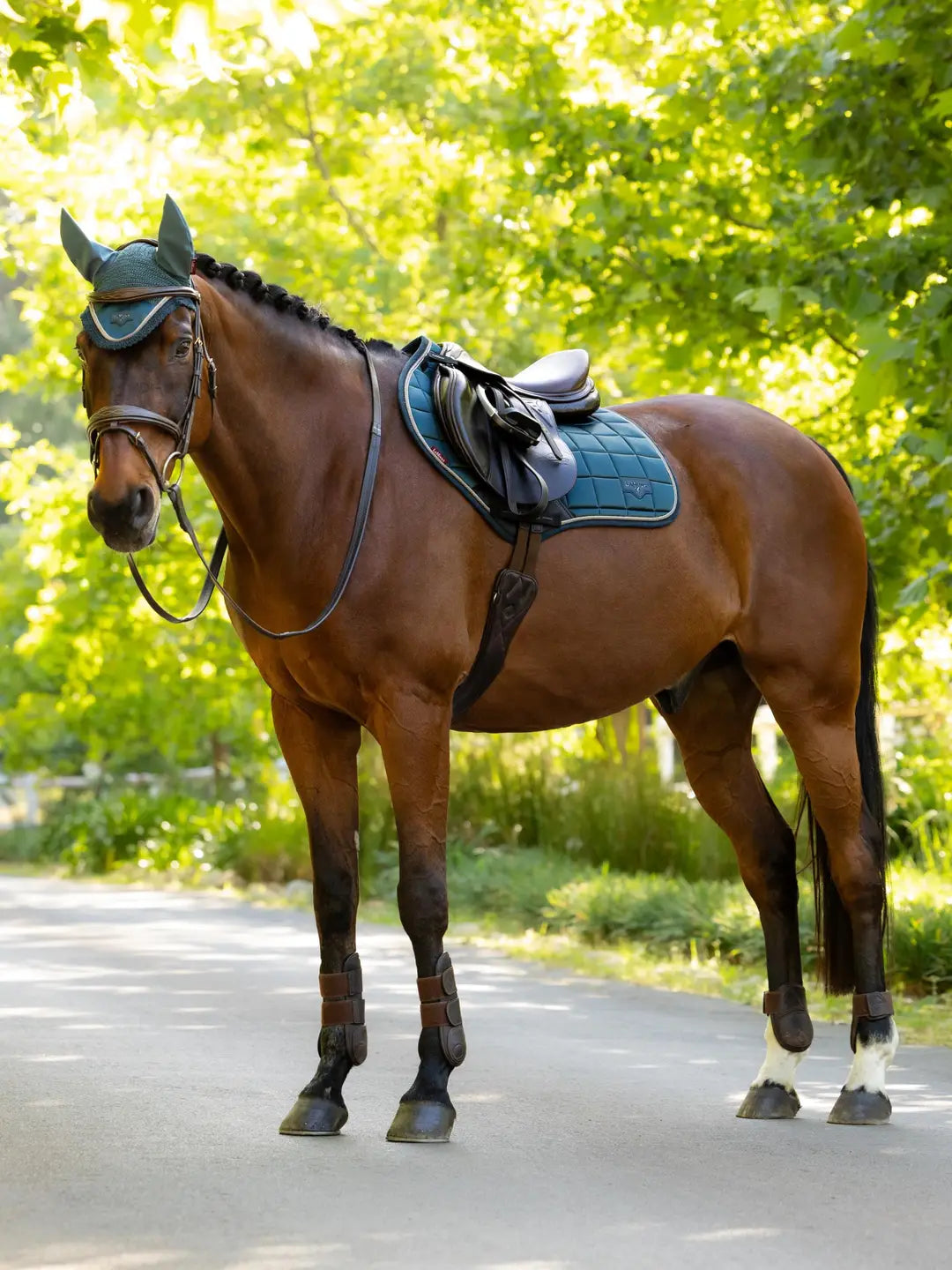LeMieux Loire Close Contact Saddle Pad | Jungle