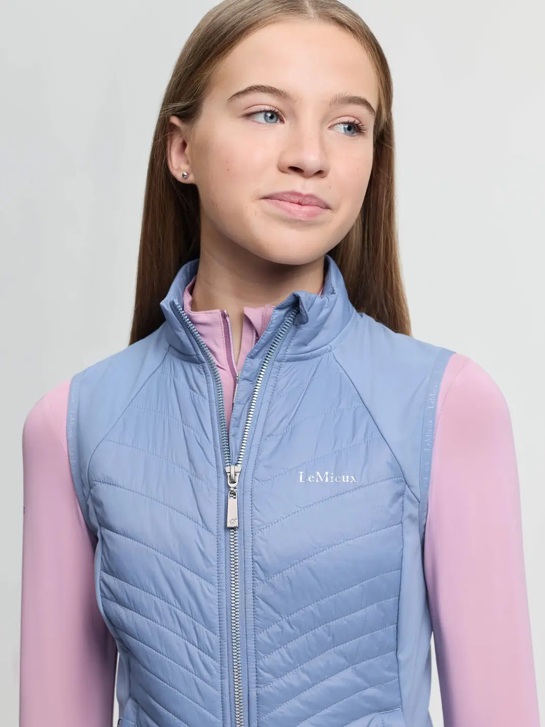 LeMieux Young Rider Josephine Vest | Powder Blue