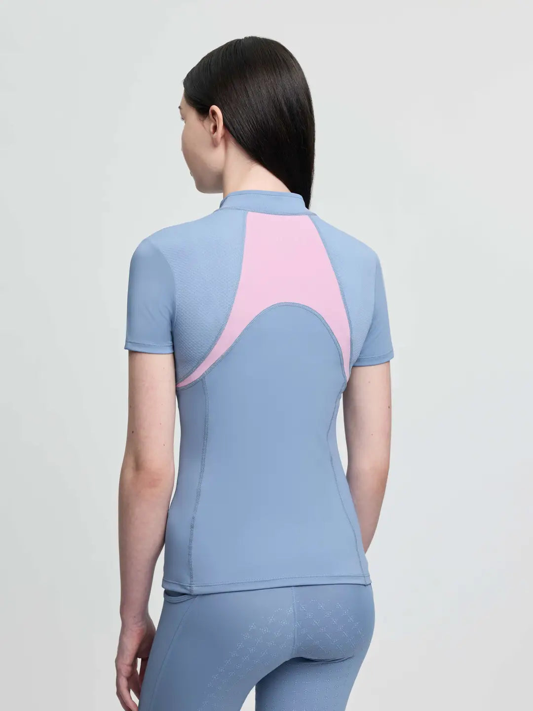 LeMieux Young Rider Mia Mesh Base Layer | Powder Blue