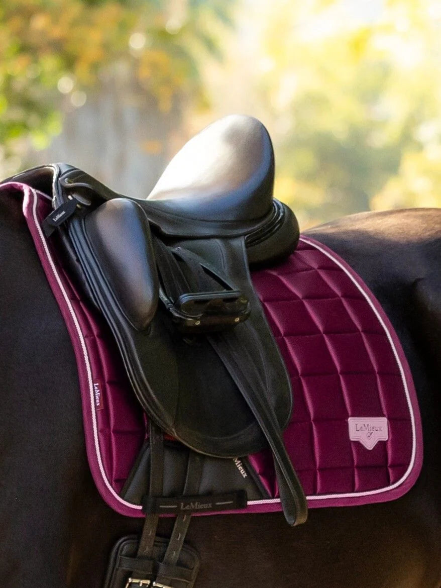 LeMieux Loire Dressage Pad | Blackberry