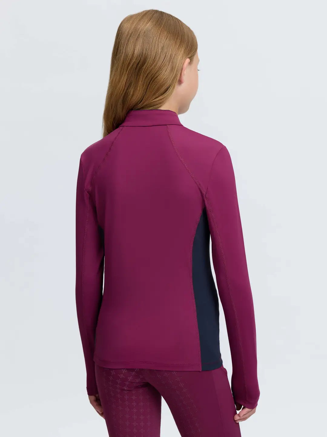 LeMieux Young Rider Classique Base Layer | Blackberry