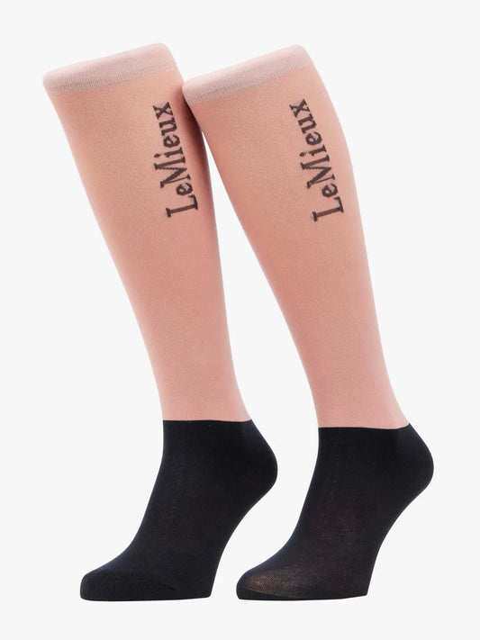 LeMieux Competition Riding Socks | Wildrose | 2PK