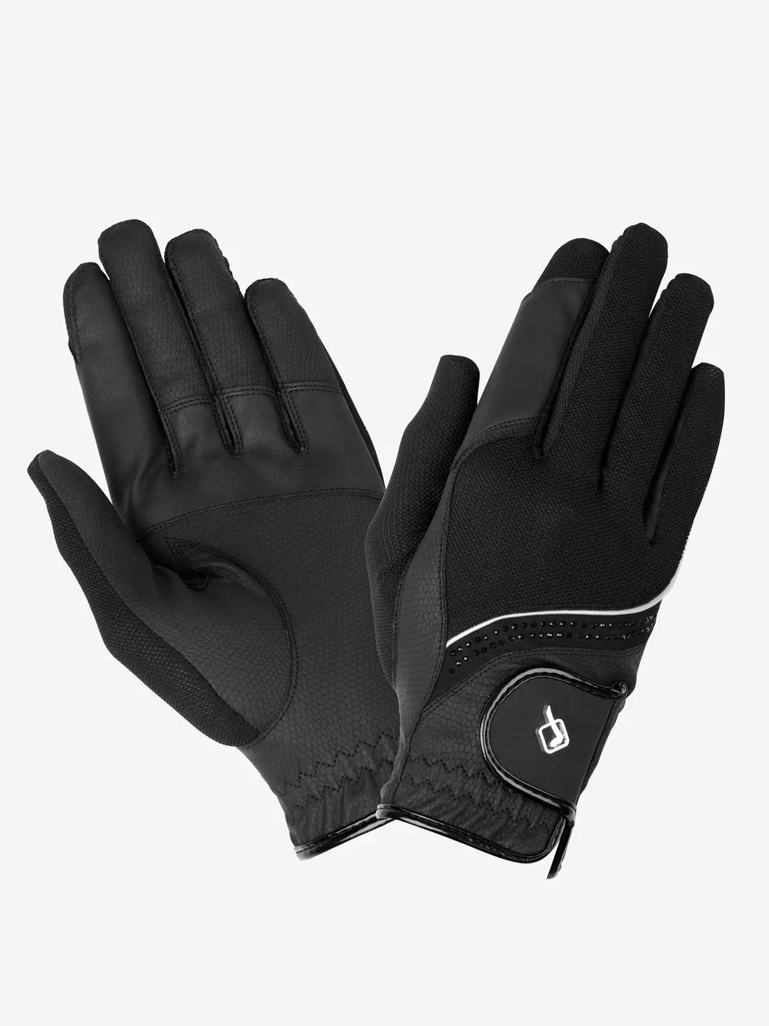Crystal Gloves -  Black