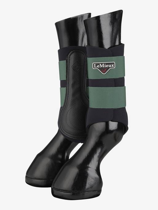 LeMieux Grafter Brushing Boot - Hunter Green