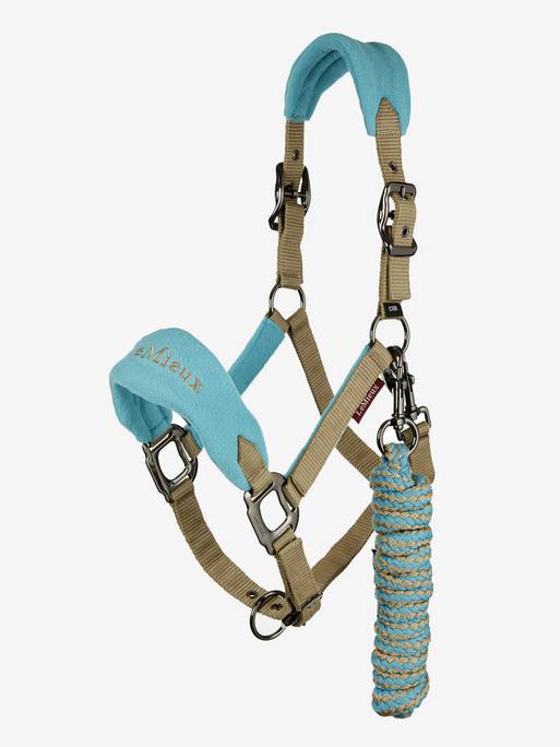 LeMieux Vogue Headcollar & Leadrope -Azure