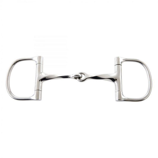 Ger-Ryan- Dee slow twist snaffle bit - 5"