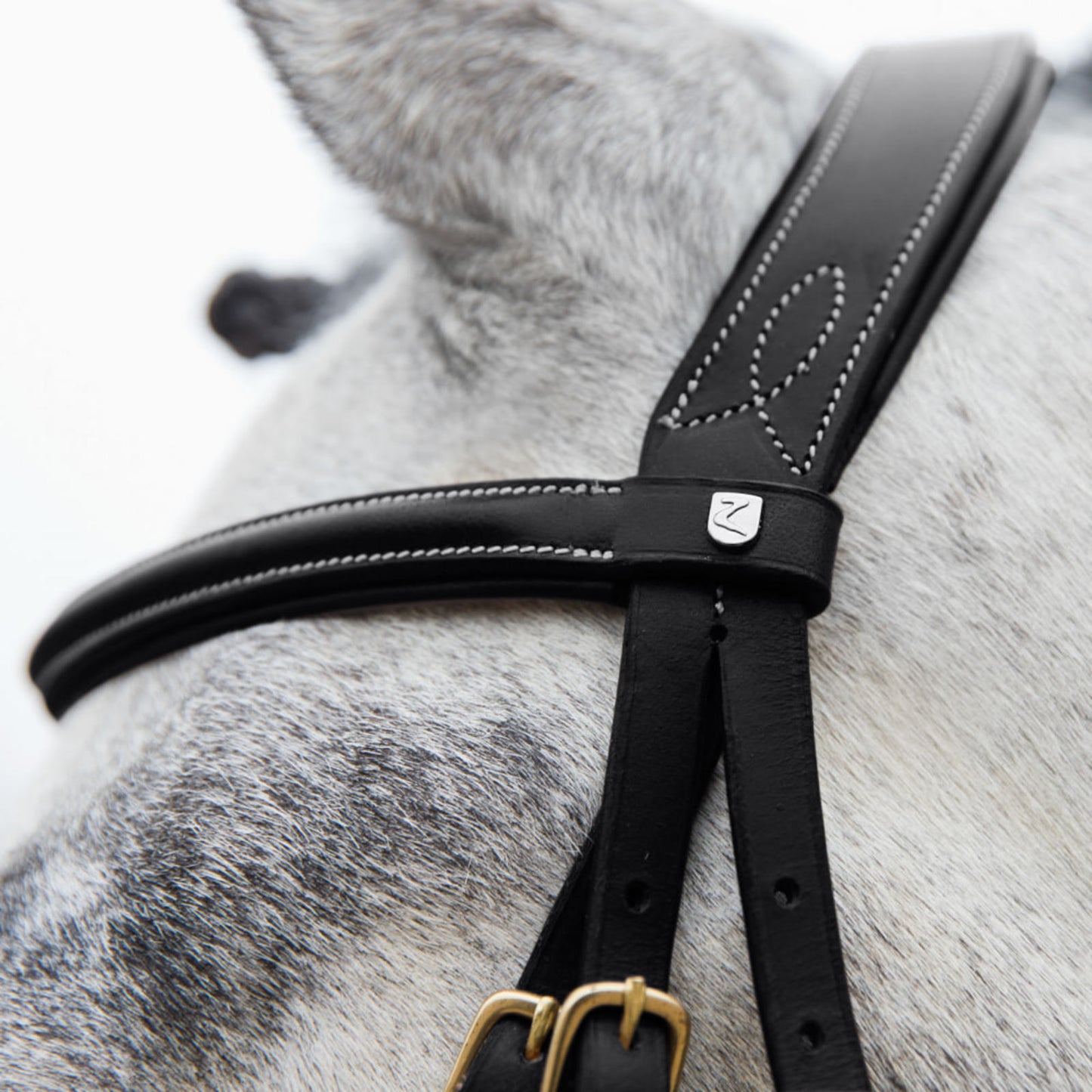 Horze Constance Padded Fancy Stitch Bridle w/reins